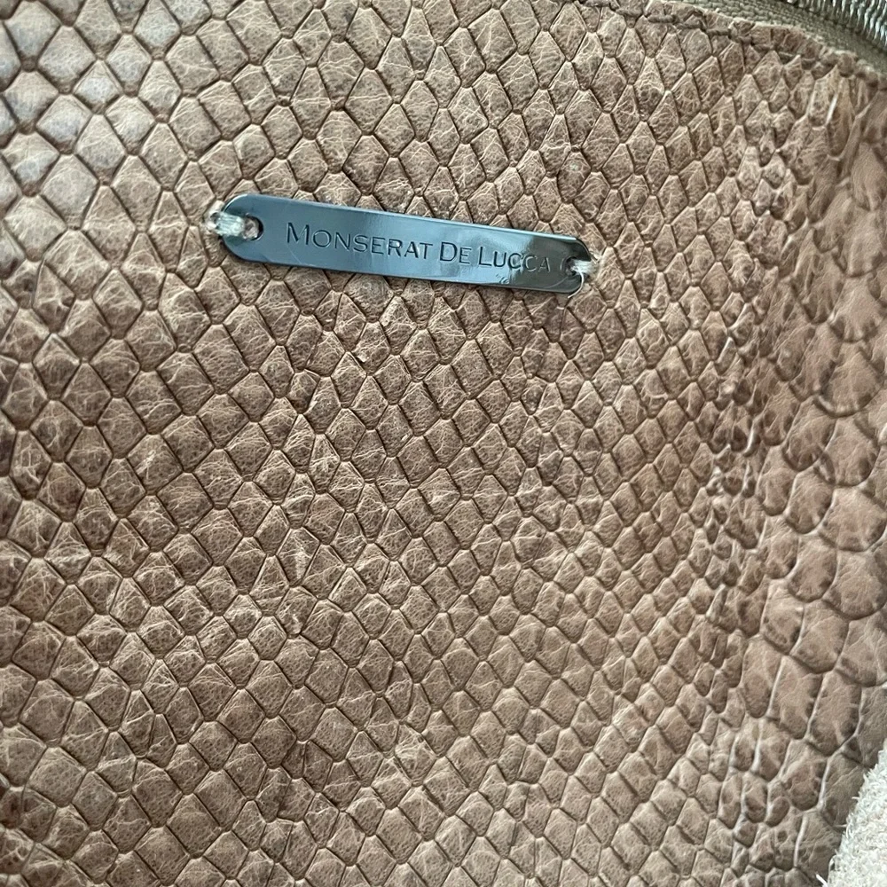 Monserat de Lucca large snakeskin tote bag - Picture 4 of 8